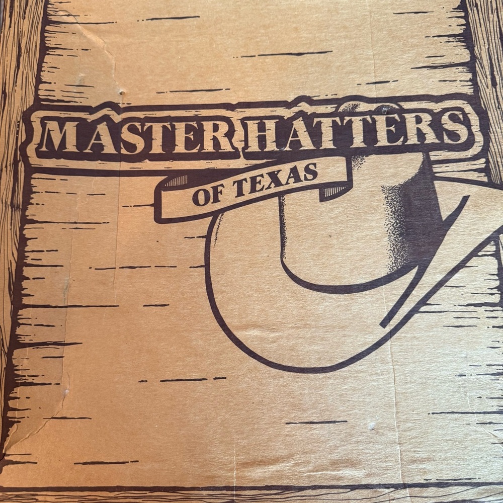 VINTAGE MASTER HATTERS OF TEXAS WESTERN FELT HAT – AUTHENTIC WESTERN TRAILS - Picture 14 of 14